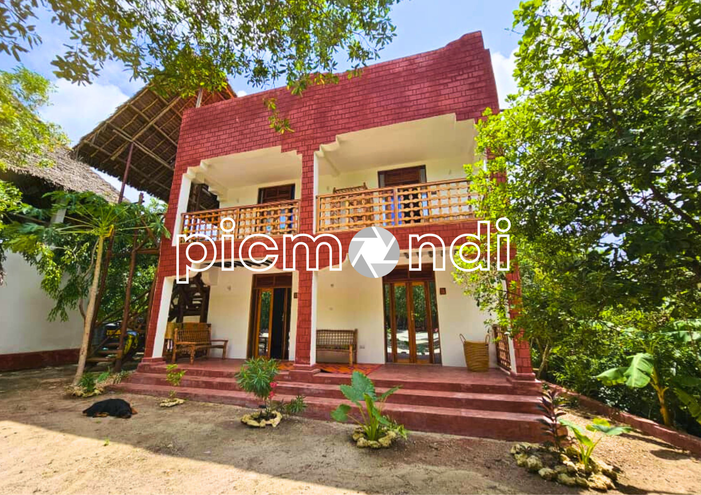 A cute cozy house in Africa